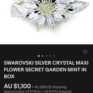 Swarovski Maxi Flower